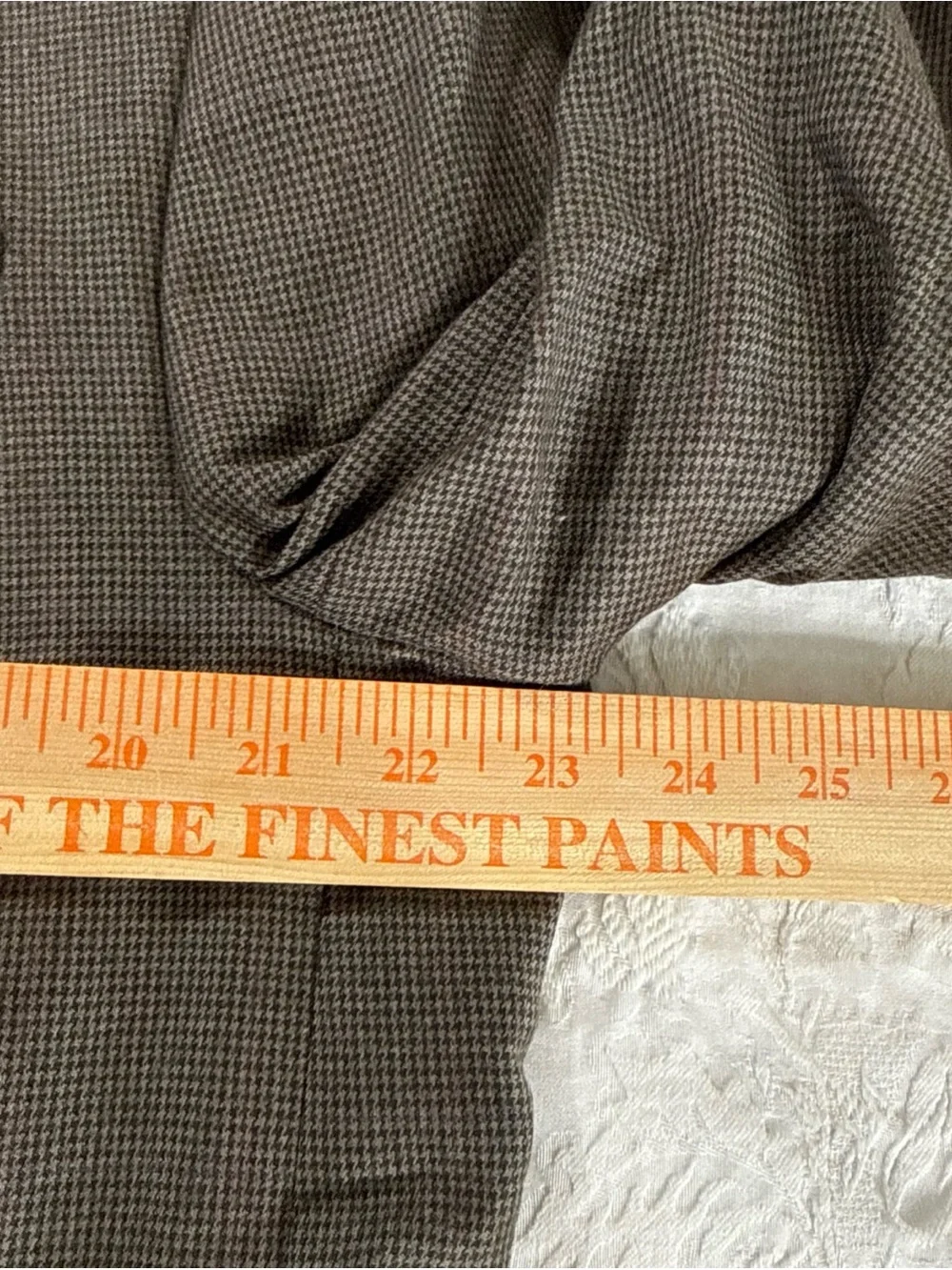 Ralph Lauren Boyds Philadelphia Mens 2 Piece Suit Size 46 R Plaid Cuffed Leg